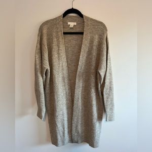 H&M long open cardigan